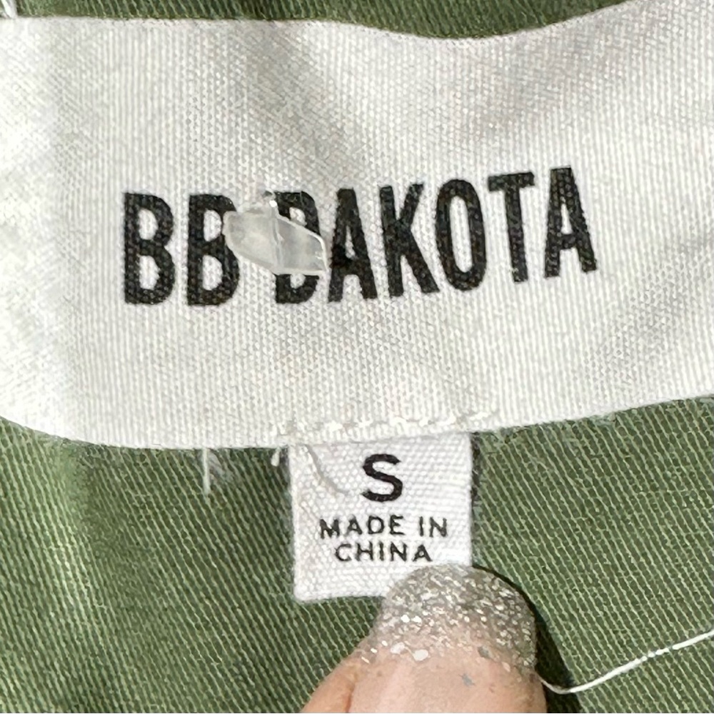 BB Dakota NWOT Maddox Jacket Army Green Small - Picture 9 of 12